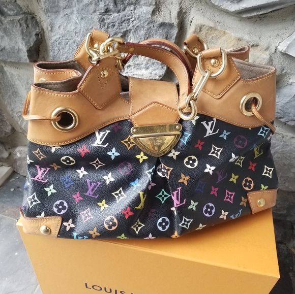 Louis Vuitton Handbags - SALE🎈🎈Black Multicolor Ursula Bag